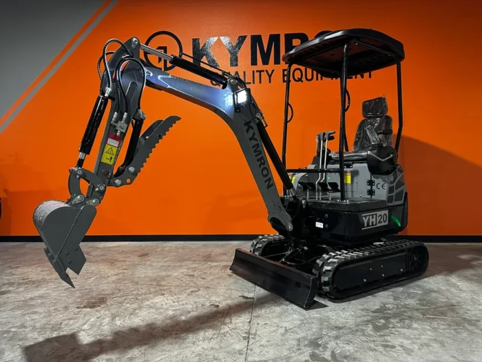 KYMRON® YH20D Mini Excavator (w/ Kubota D722 Engine) - Image 5