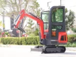 TYPHON TERROR ONE Mini Excavator – 1.1 Ton Trench Digger with Cabin, Hydraulic Thumb Clip, Hydraulic Oil Cooler, 13.5hp B&S Engine USA - Image 6