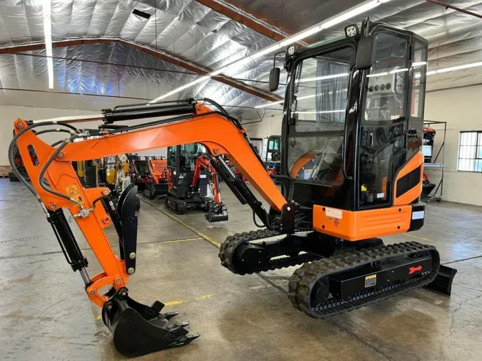 6000lb AGT Mini Excavator with Swing Boom and Hydraulic System by Bidadoo - Image 3