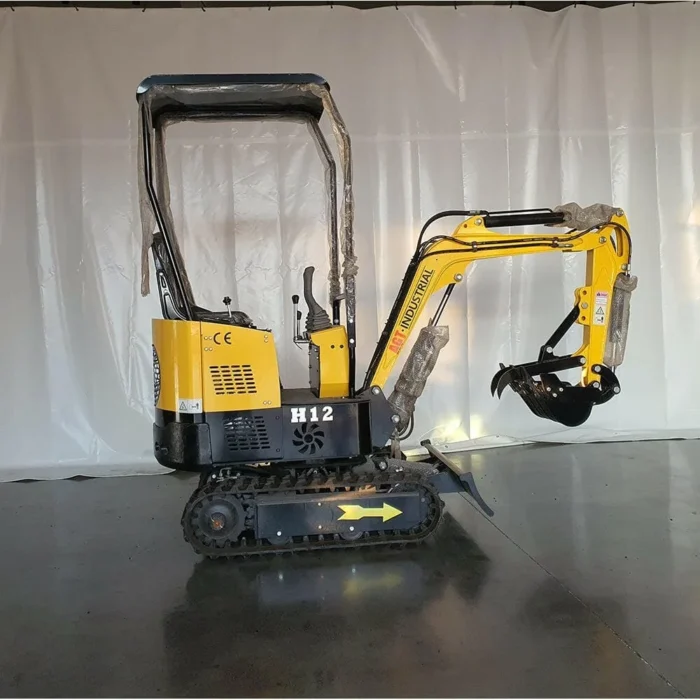 1 Ton, 13.5 HP Gasoline Engine (B&S) Mini Excavator | AGT-H12 - Image 11