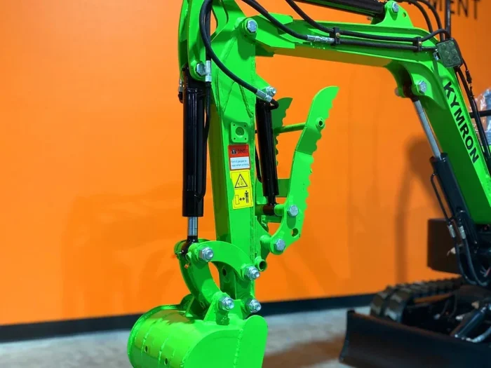 KYMRON® RH14G Mini Excavator (w/ Side Swing Boom & Retractable Tracks) - Image 5