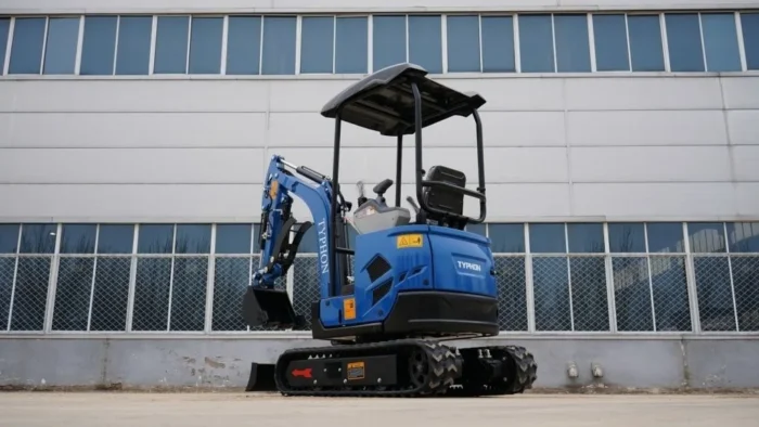 2025 3,800 lb TYPHON TERROR XVII Mini Excavator Rubber Track with Kubota D902 Diesel Engine USA - Image 26
