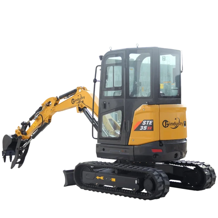 2.8 Ton, Mini Excavator w/ Diesel Engine | CFG-STE35SR - Image 2