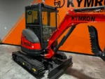 KYMRON® XH26D Cab Mini Excavator (w/ Yanmar/Kubota Diesel Engine) - Image 5
