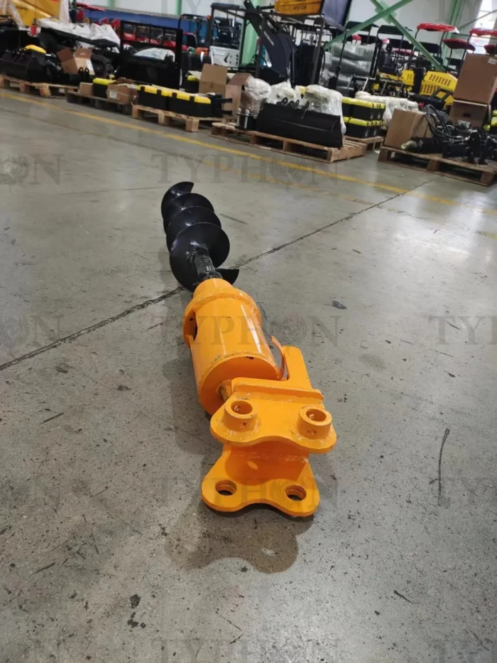 2.5 ton Excavator Attachment Hydraulic Earth Auger Post Hole Digger 8inch Dia - Image 5