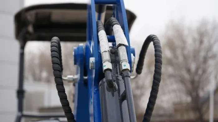 2025 TYPHON TERROR XI STORM Mini Excavator – 1.1 Ton Trench Digger with Boom Swing & Hydraulic Thumb - Image 19