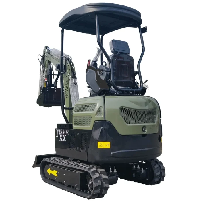 2025 4,000 lb TYPHON TERROR XX Mini Excavator – Kubota D902 Diesel Engine | EPA Certified - Image 5