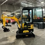 AGT QH13R 1‑Ton Gasoline Mini Excavator with Enclosed Cab - Image 3