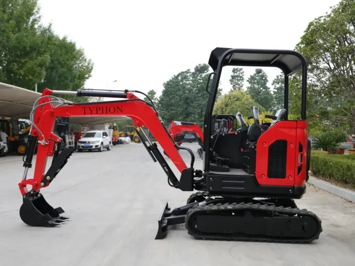TYPHON TERROR X2 STORM Mini Excavator 2.5 Ton Diesel Perkins Engine USA - Image 2