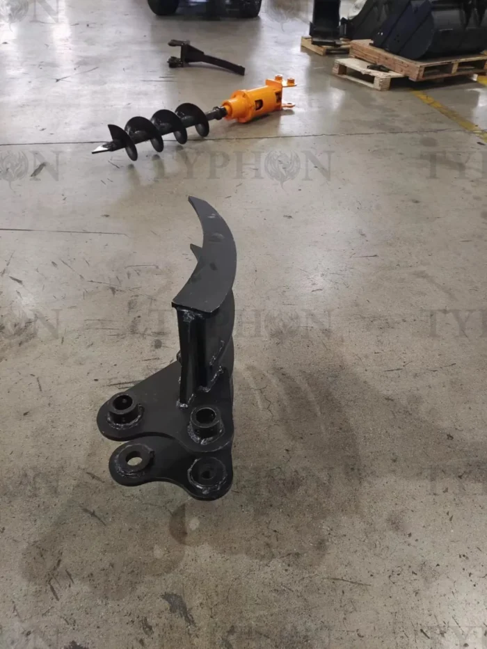 Mini Excavator Attachment Rake 22″ Wide TYPHON Attachments For 2-3.5 ton Diggers - Image 2