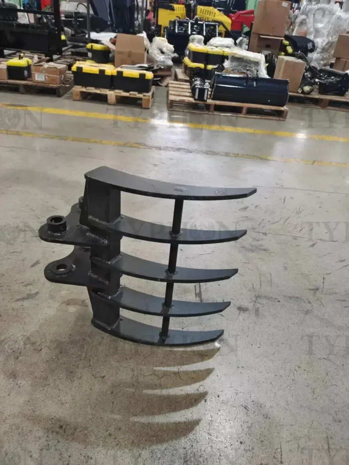 Mini Excavator Attachment Rake 22″ Wide TYPHON Attachments For 2-3.5 ton Diggers - Image 10