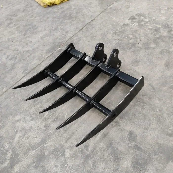 Rake Mini Excavator Attachment for Grading, Leveling, Loosening , Removing Soil USA - Image 6