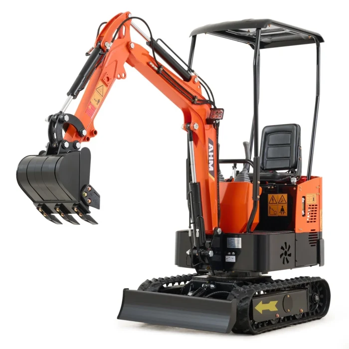 NW-A1 | 13.5 HP B&S Engine Mini Excavator with 6 Attachments - Image 9