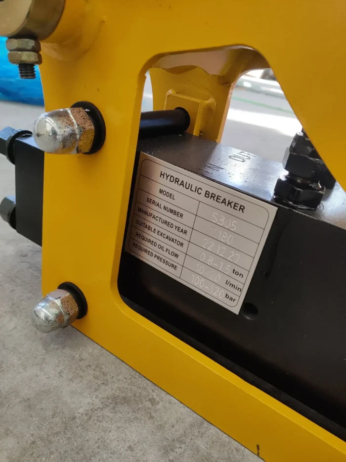 TYPHON Attachments Hydraulic Break Hammer Attachment for Mini Digger USA - Image 8