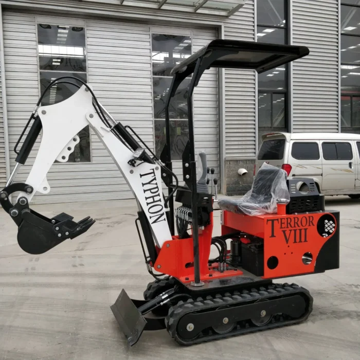 Brand New TYPHON TERROR VIII 800kg Mini Excavator USA - Image 4