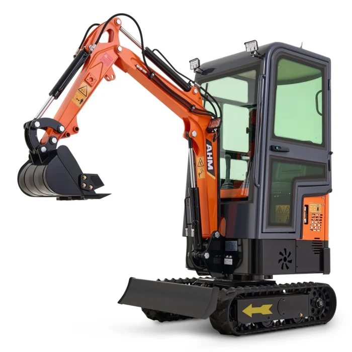 AX-12C | 13.5 HP B&S Engine Mini Excavator with Enclosed Cab - Image 8
