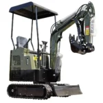 2025 TYPHON TERROR XV STORM Mini Excavator – 1.05 Ton Trench Digger with B&S Engine | USA
