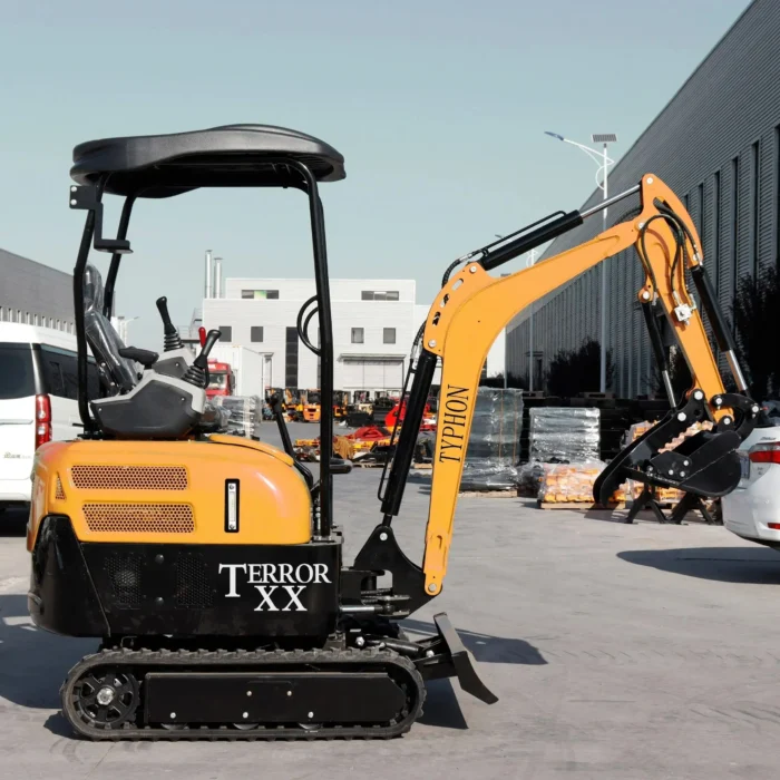2025 4,000 lb TYPHON TERROR XX Mini Excavator – Kubota D902 Diesel Engine | EPA Certified - Image 3