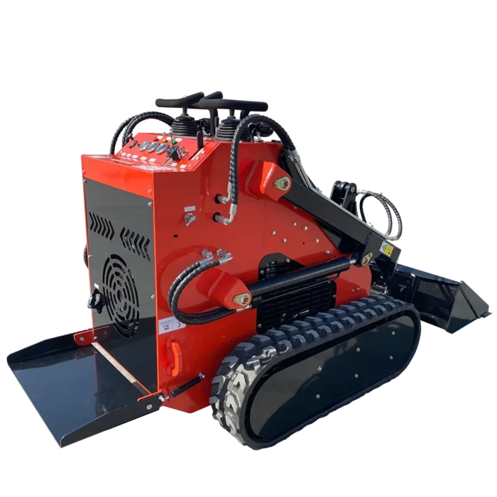 1 Ton, RATO Engine Mini Skid Steer Track Loader | CFG-LRT23 - Image 3