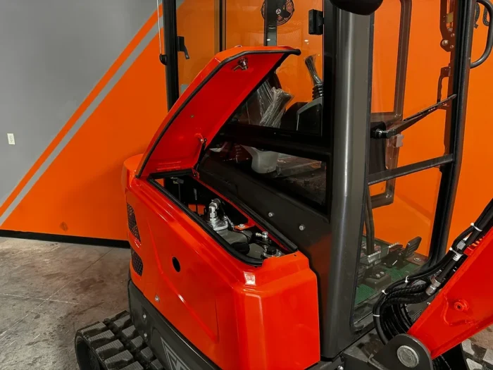 KYMRON® XH32D Pro Series Excavator with Thumb + Cab w/ Heat & Radio - Image 2