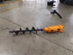 2.5 ton Excavator Attachment Hydraulic Earth Auger Post Hole Digger 8inch Dia - Image 4
