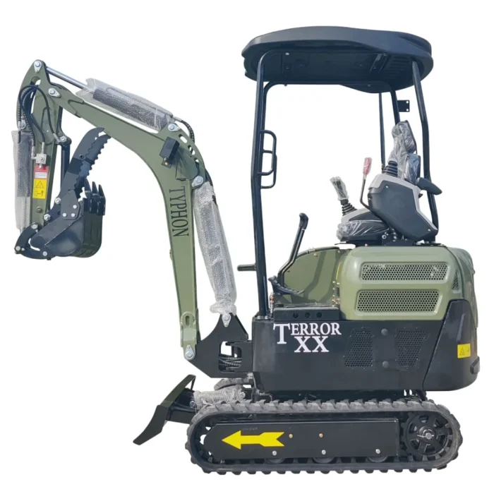 2025 4,000 lb TYPHON TERROR XX Mini Excavator – Kubota D902 Diesel Engine | EPA Certified - Image 6