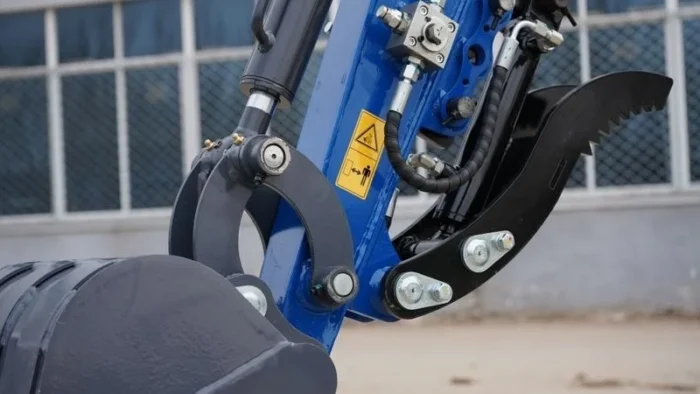 2025 TYPHON TERROR XI STORM Mini Excavator – 1.1 Ton Trench Digger with Boom Swing & Hydraulic Thumb - Image 18