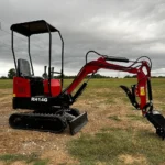 KYMRON® RH14G Mini Excavator (w/ Side Swing Boom) - Image 4