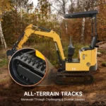 NW-12 | 13.5HP Mini Excavator B&S Engine with 6 Attachments - Image 6