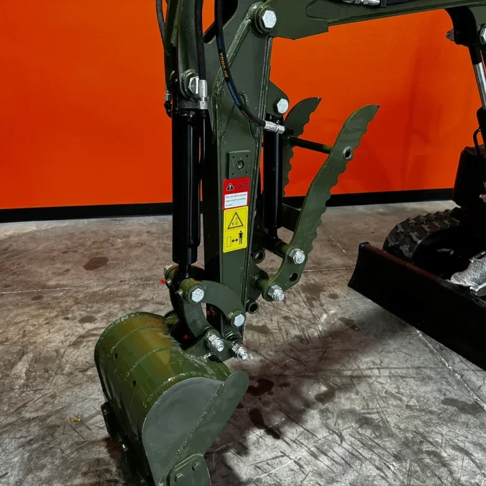 KYMRON® RH14G Mini Excavator (w/ Side Swing Boom) - Image 6