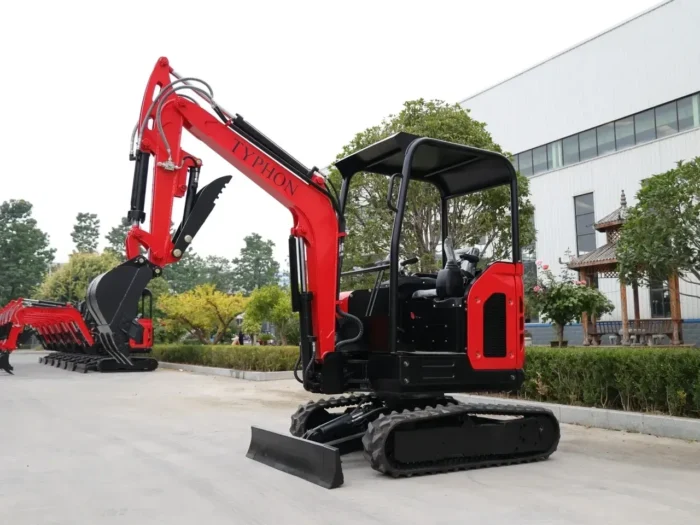 TYPHON TERROR X2 STORM Mini Excavator 2.5 Ton Diesel Perkins Engine USA - Image 9