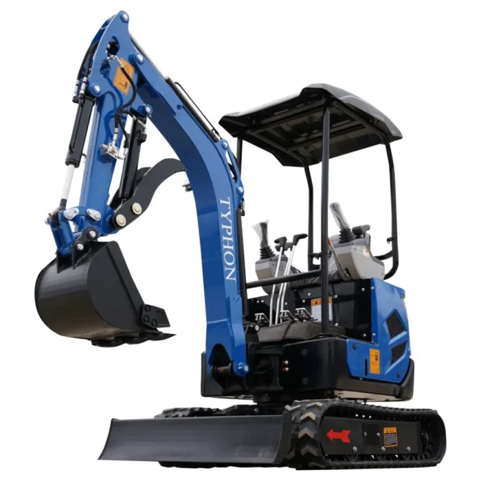 2025 3,800 lb TYPHON TERROR XVII Mini Excavator Rubber Track with Kubota D902 Diesel Engine USA - Image 31