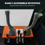 AX-12C | 13.5 HP B&S Engine Mini Excavator with Enclosed Cab - Image 4