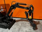 KYMRON® RH14G Mini Excavator (w/ Side Swing Boom & Retractable Tracks) - Image 6