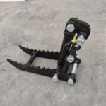 TYPHON Attachments Hydraulic Thumb Clip Attachment for Mini Excavators USA