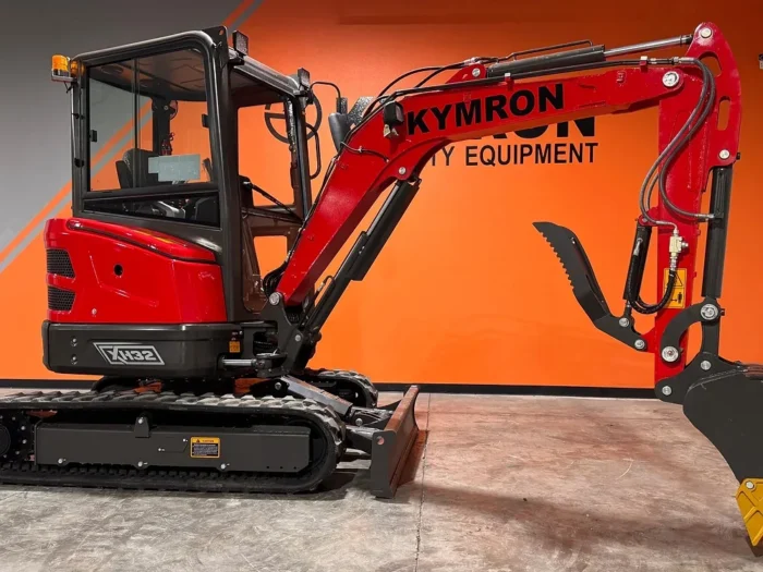 KYMRON® XH32D Pro Series Excavator with Thumb + Cab w/ Heat & Radio - Image 15