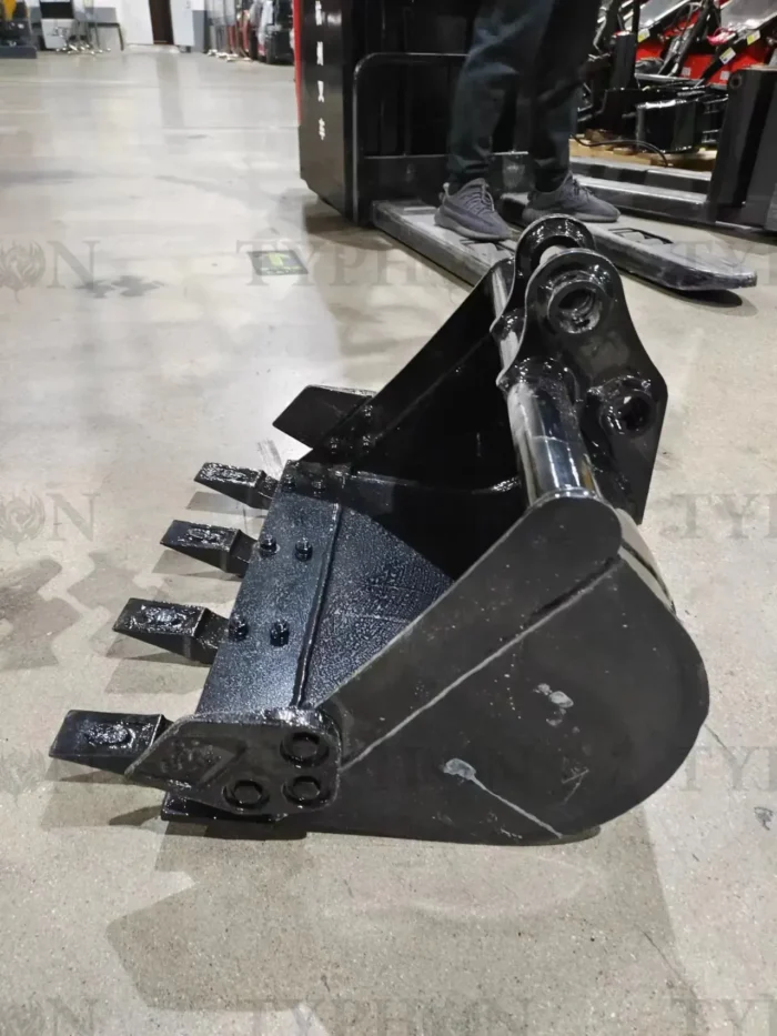 2-3.5 Ton Mini Excavator Attachment 600mm Teeth Bucket Trenching Buckets 23 inch - Image 3
