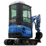 2025 TYPHON TERROR XVII – 4,000 lb Cabin Mini Excavator Powered by Kubota D902 Diesel Engine | EPA Certified - Image 4