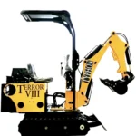 TYPHON TERROR On Tracks VIII 800kg Mini Excavator USA