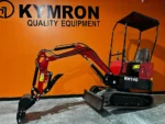 KYMRON® RH14G Mini Excavator (w/ Side Swing Boom & Retractable Tracks) - Image 3