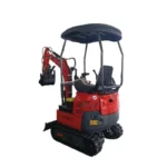 QK18K-C Mini Excavator with Kubota Engine – Swing Boom & Hydraulic Thumb by Bidadoo - Image 3