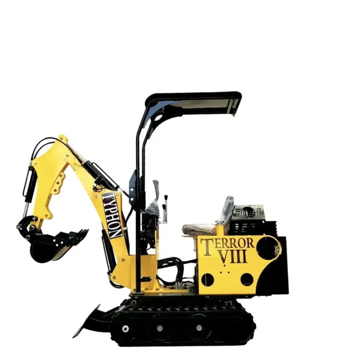 TYPHON TERROR On Tracks VIII 800kg Mini Excavator USA - Image 3