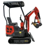 1 Ton, B&S Engine Mini & Small Excavator | AGT-DJ14 - Image 4