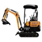 2025 4,000 lb TYPHON TERROR XX Mini Excavator – Kubota D902 Diesel Engine | EPA Certified - Image 2
