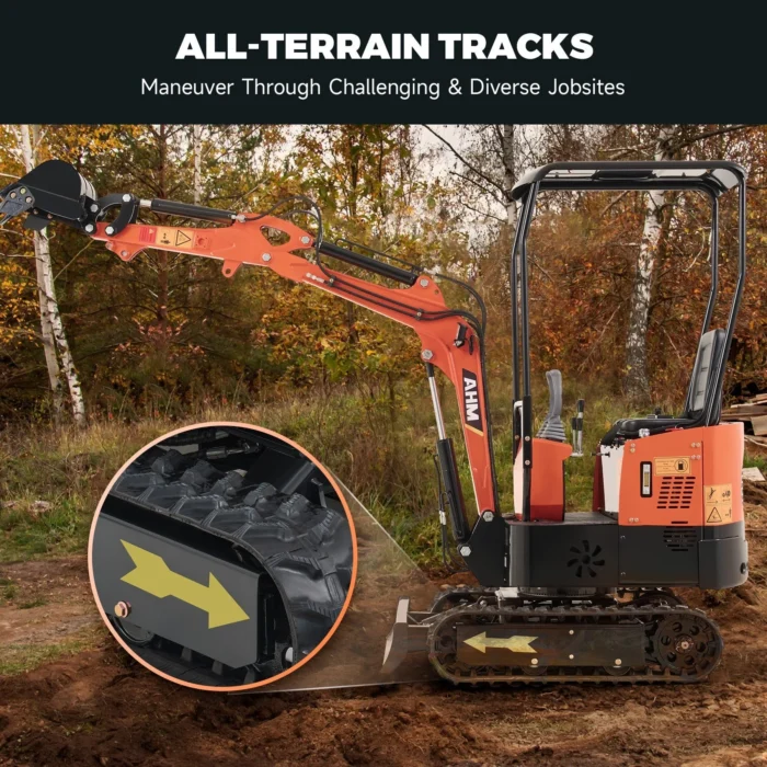 AX-12B | 13.5 HP B&S Engine Mini Excavator - Image 2