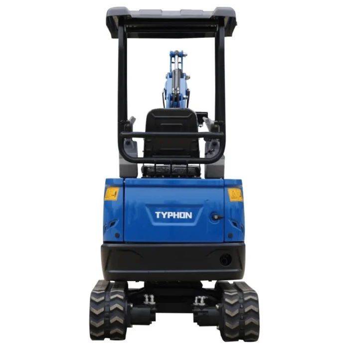 2025 3,800 lb TYPHON TERROR XVII Mini Excavator Rubber Track with Kubota D902 Diesel Engine USA - Image 5