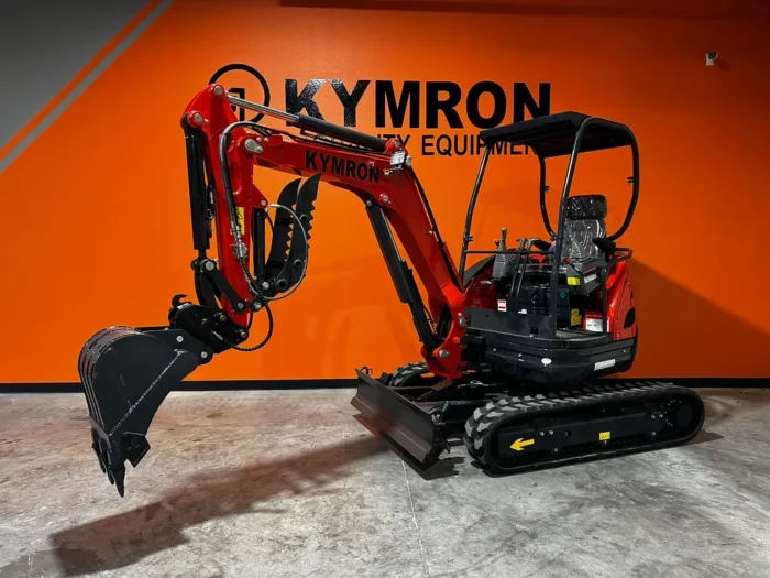 KYMRON® XH26D Mini Excavator (w/ Yanmar/Kubota Diesel Engine) - Image 13