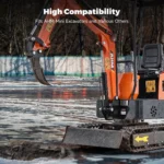 Ripper Mini Excavator Attachment Tool for Tough Soil and Frozen Ground - Image 2