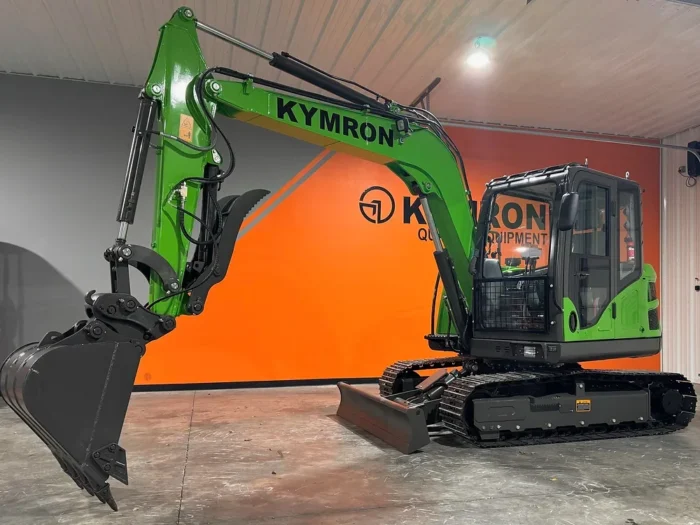 KYMRON® XH68 Pro Series Excavator with Thumb + Cab w/ AC & Radio - Image 6