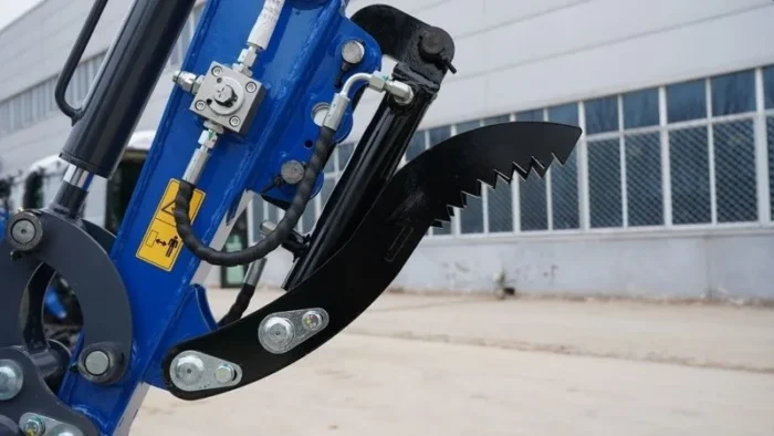 2025 TYPHON TERROR XI STORM Mini Excavator – 1.1 Ton Trench Digger with Boom Swing & Hydraulic Thumb - Image 27